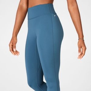 Blue High Waisted Leggings Fits size 0-4